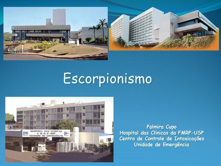 Hospital das Clínicas da FMRP-USP Centro de Controle de Intoxicações