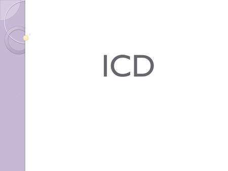 ICD.