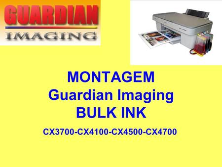 MONTAGEM Guardian Imaging BULK INK