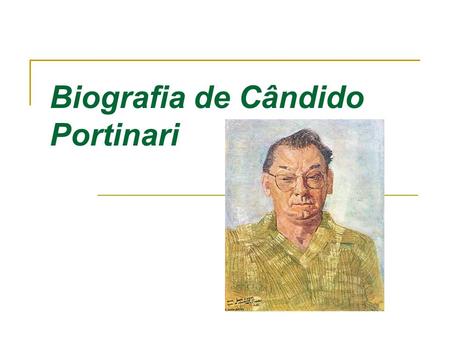 Biografia de Cândido Portinari