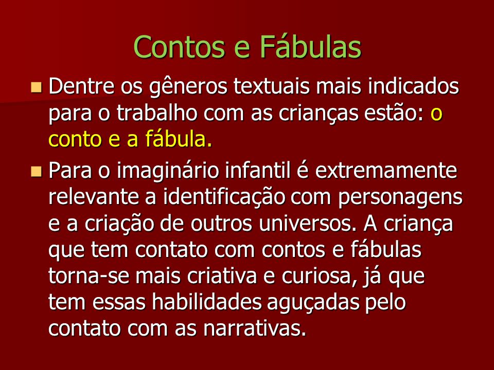 Entre contos e contatos