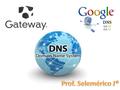 DNS, IP e GATEWAY Os componentes de rede citados anteriormente servem, basicamente, para permitir acesso à rede e à Internet, seja em ambiente doméstico.