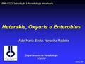 Heterakis, Oxyuris e Enterobius