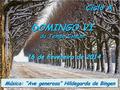 Ciclo A DOMINGO VI do Tempo Comum DOMINGO VI do Tempo Comum 16 de Fevereiro de 2014 Música: “Ave generosa” Hildegarda de Bingen.