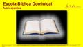 Escola Bíblica Dominical