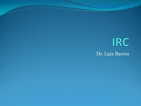 Dr. Luiz Barros. Introdução 1. A doença renal crônica consiste em lesão e perda progressiva e irreversível da função dos rins. A doença renal crônica.