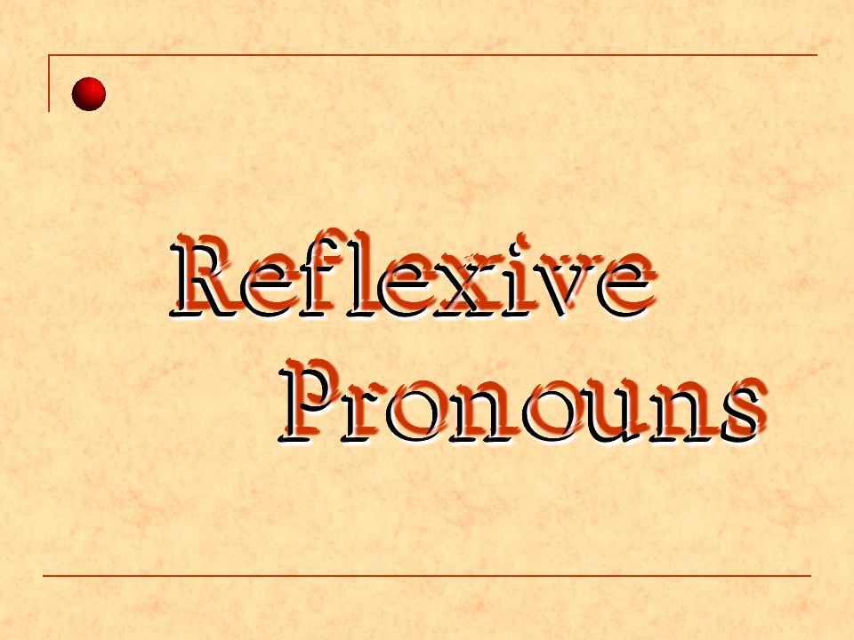 ✔️ Reflexive Pronouns in - Motta - Revisão & Tradução