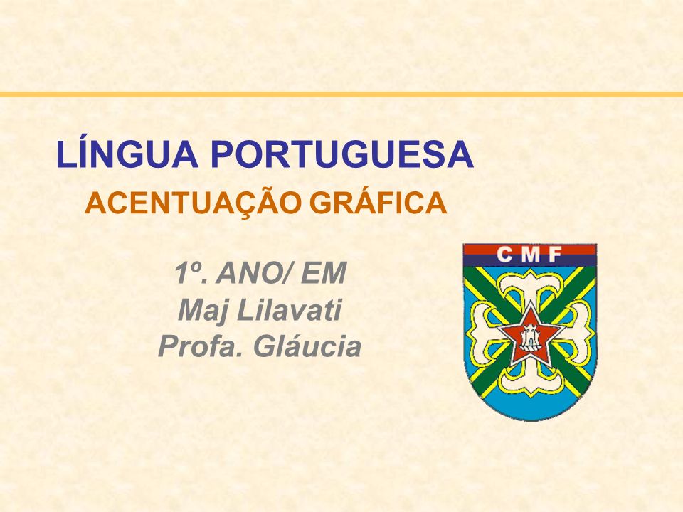 Slide Regras Acentuação Língua Portuguesa