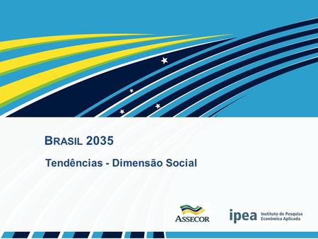 B RASIL 2035 Tendências - Dimensão Social. Envelhecimento da população com impacto nos serviços de atendimento Índice de envelhecimento da população Taxa.