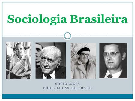 Sociologia Brasileira