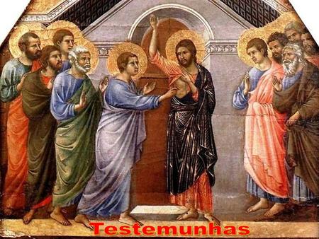 Neste tempo de Páscoa, a liturgia apresenta as primeiras aparições de Cristo ressuscitado aos apóstolos, que deveriam continuar a sua obra salvadora.