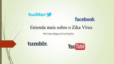 Por Joára Mágna Alves Ferreira Entenda mais sobre o Zika Vírus.