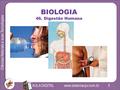 BIOLOGIA 46. Digestão Humana.