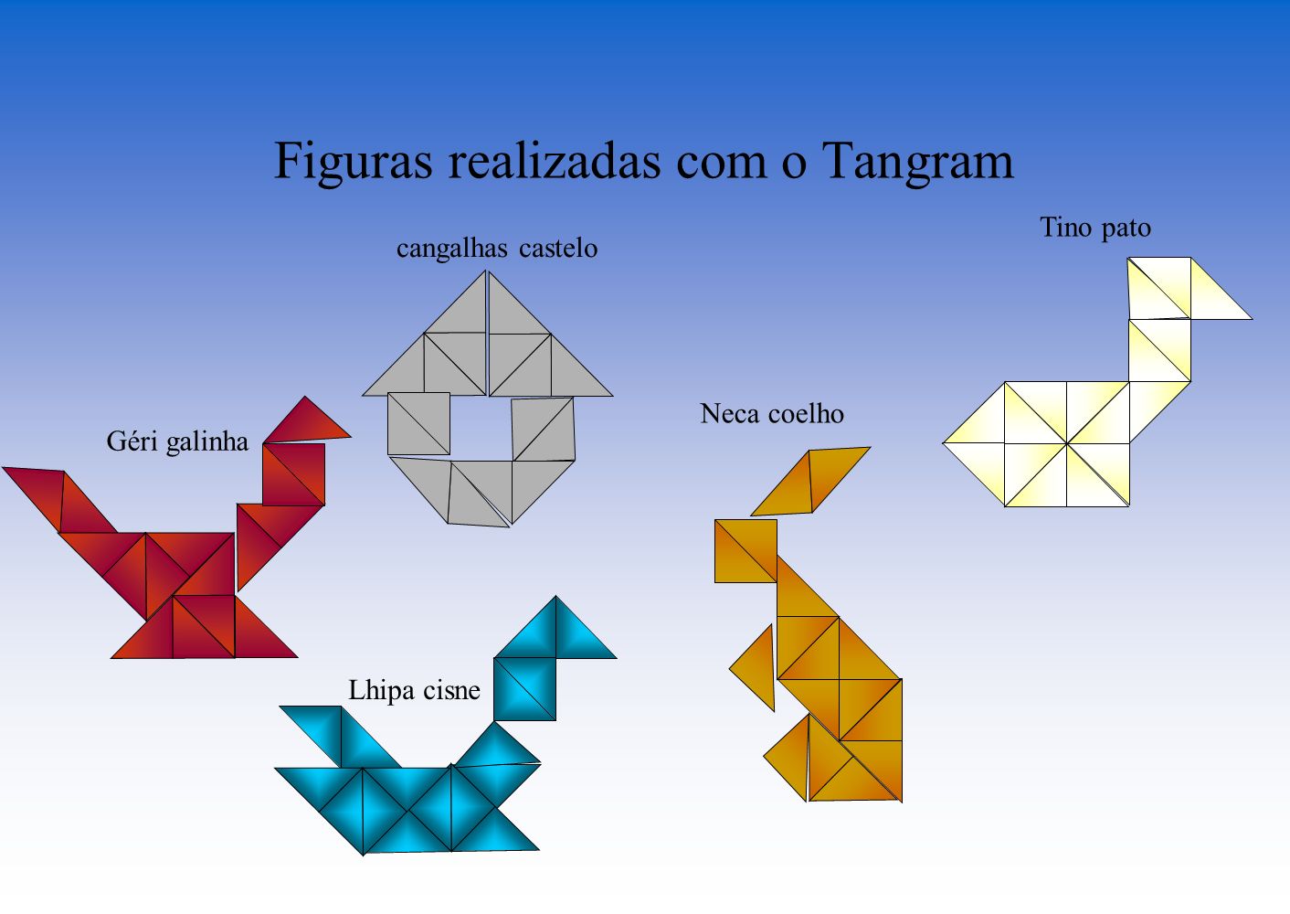 Animais #3 - Tangram - Geniol