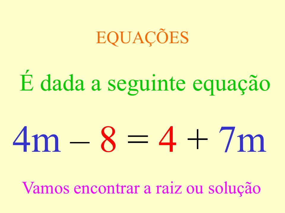 Equações. - ppt carregar