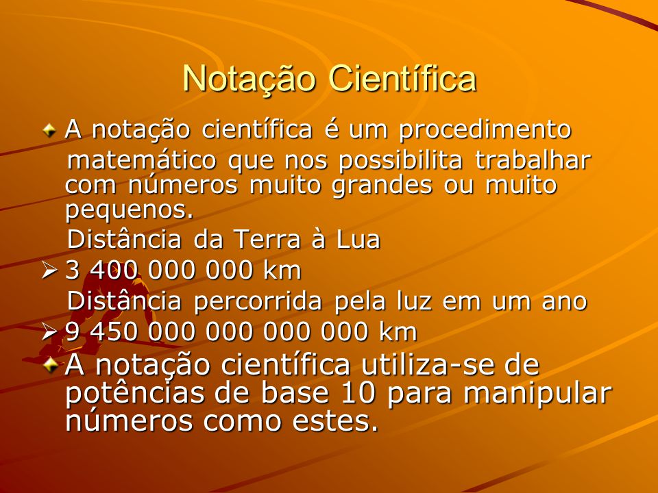 Aula 10 Notação Científica 9°Ano 