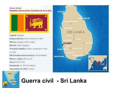 Guerra civil - Sri Lanka