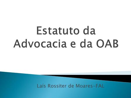 Estatuto da Advocacia e da OAB