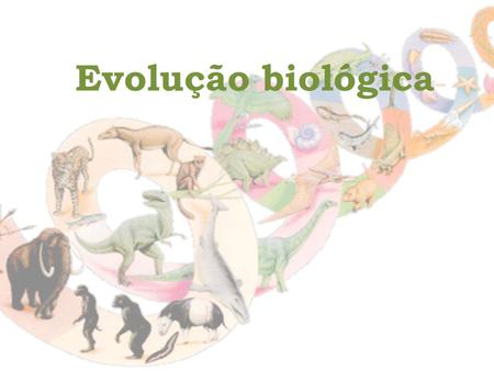Evolução biológica.