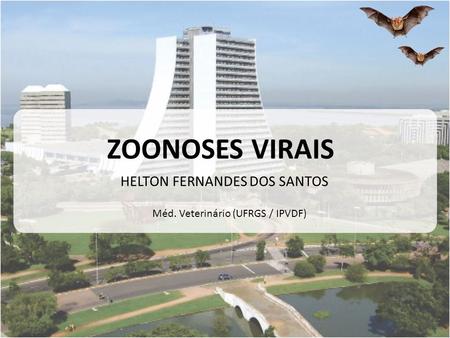 ZOONOSES VIRAIS HELTON FERNANDES DOS SANTOS Méd. Veterinário (UFRGS / IPVDF)