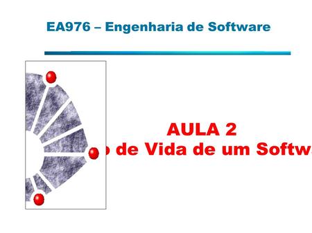 EA976 – Engenharia de Software AULA 2 Ciclo de Vida de um Software.