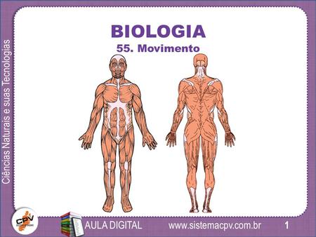 1 Ciências Naturais e suas Tecnologias AULA DIGITAL BIOLOGIA 55. Movimento.