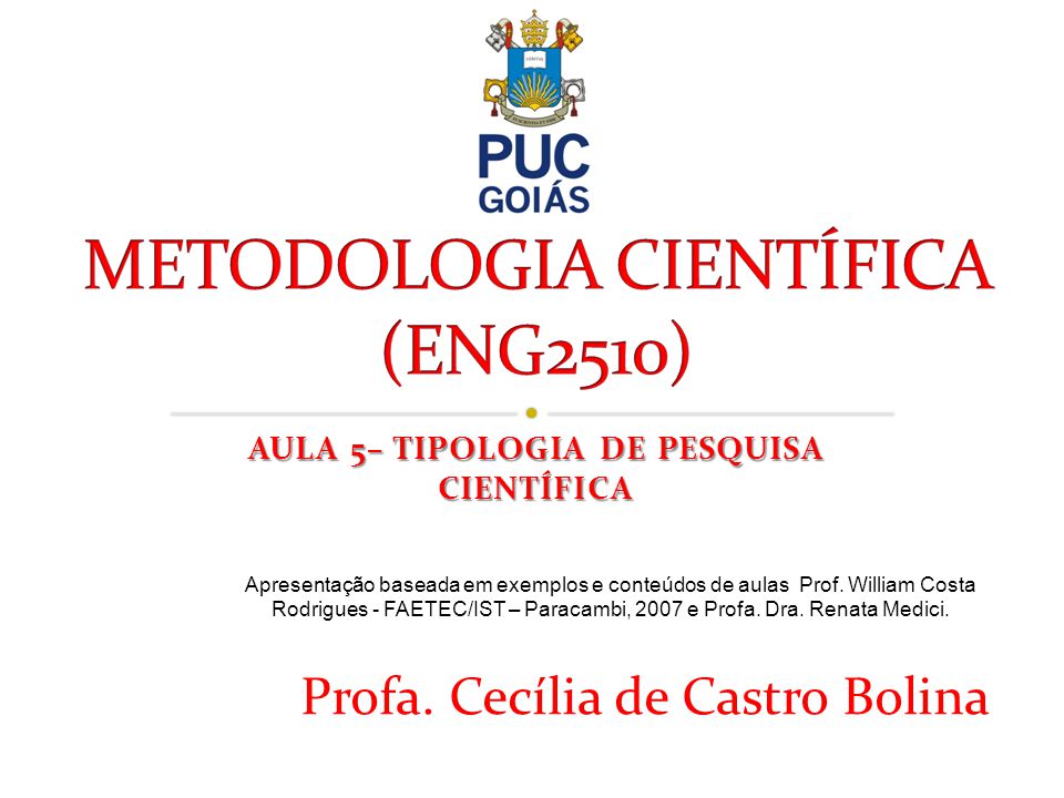 disciplina: Metodologia Científica - ppt carregar