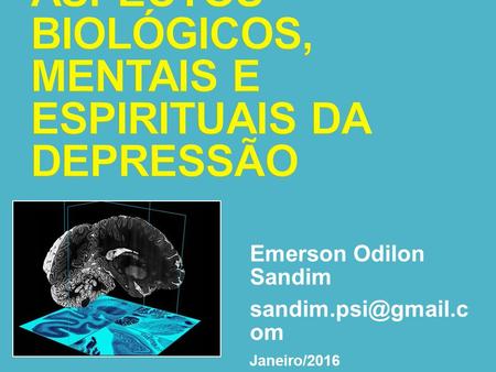 Emerson Odilon Sandim om Janeiro/2016.