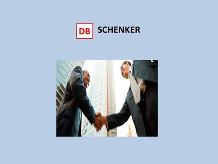 SCHENKER DB. A HISTORIA Desde que a empresa foi fundada em Viena, Austria por Gottfried Schenker há 130 anos atrás, a Schenker oferece aos seus clientes.