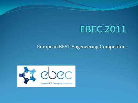 European BEST Engeneering Competiton. Agenda O que é? Como correu a última edição? Porquê no Porto? Próximos passos?