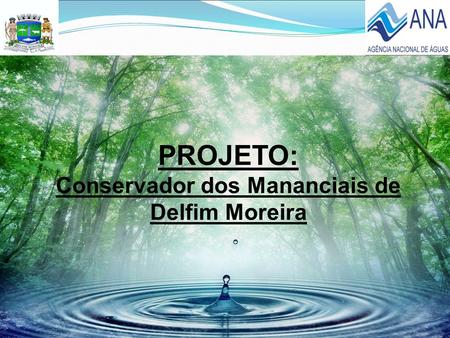 PROJETO: Conservador dos Mananciais de Delfim Moreira.