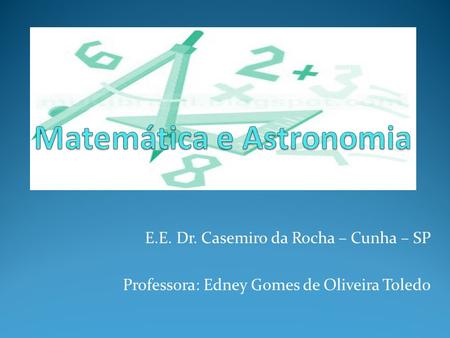 Matemática e Astronomia