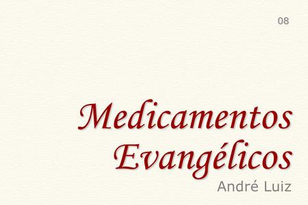 Medicamentos Evangélicos