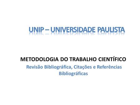 UNIP – Universidade paulista