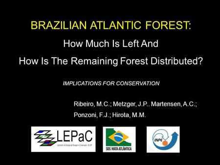 BRAZILIAN ATLANTIC FOREST: