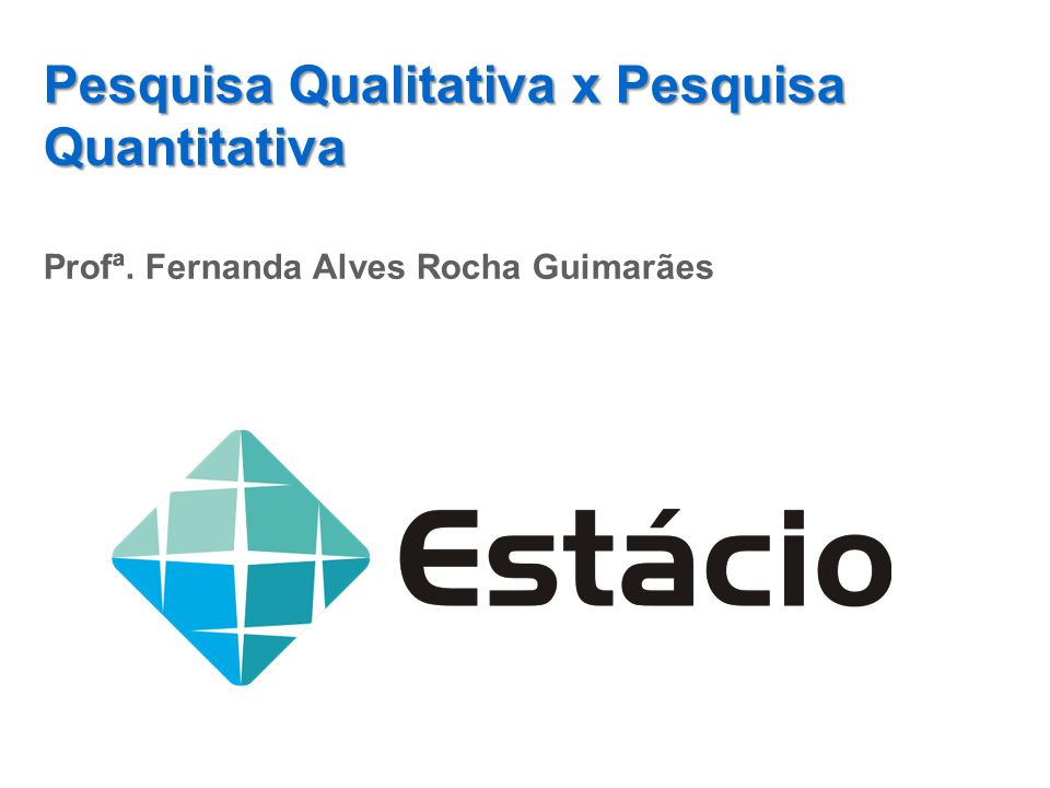 PESQUISA QUALITATIVA. - ppt carregar