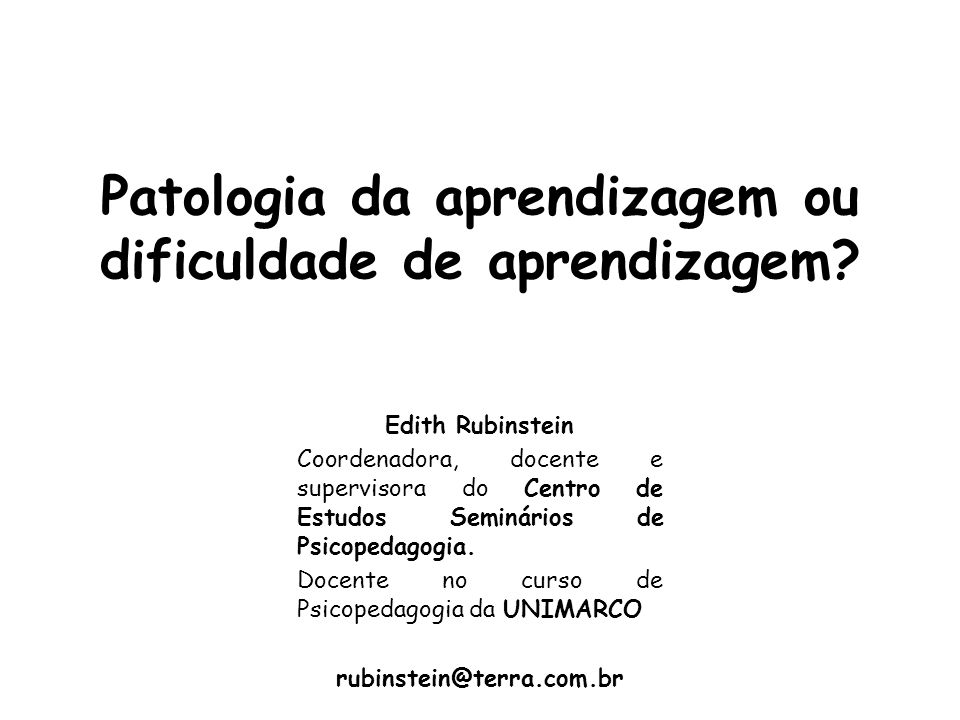 Edith Rubinstein - Diretor executivo - Centro de Estudos