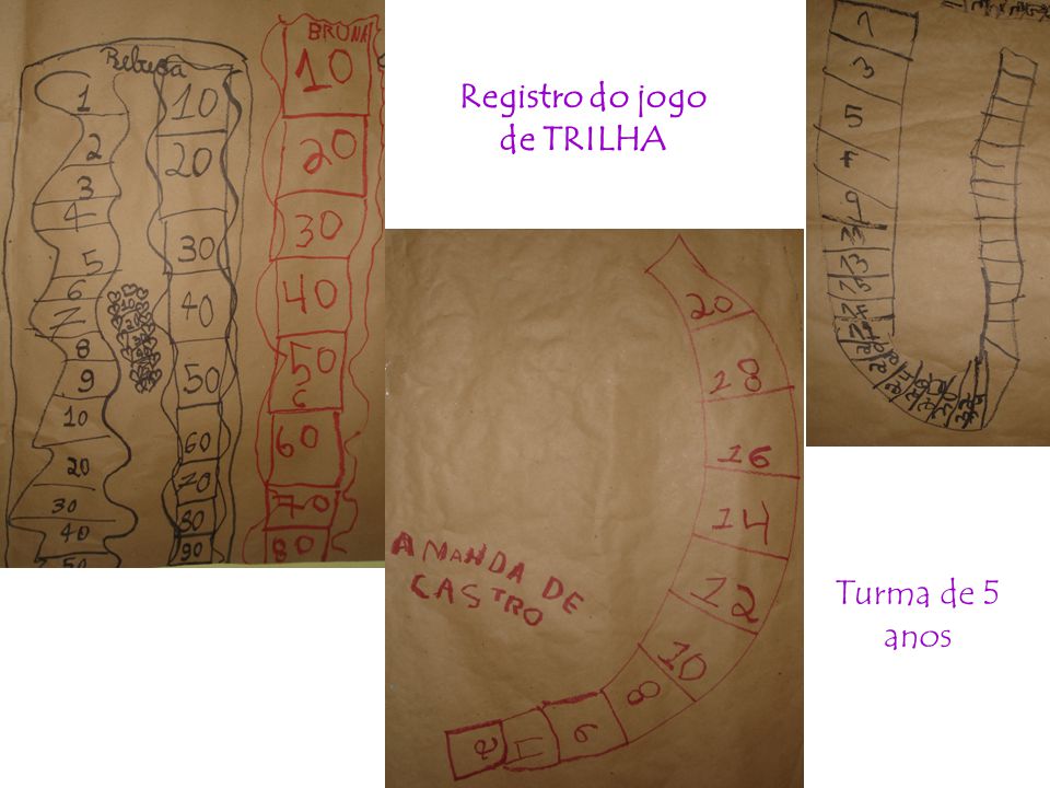 Jogo de trilha no Google Slides 