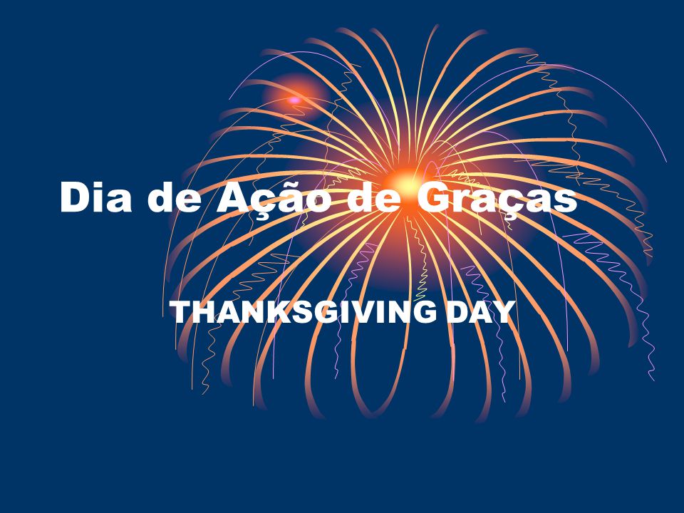 Dia de Ação de Graças (Thanksgiving Day) - Brasil Escola