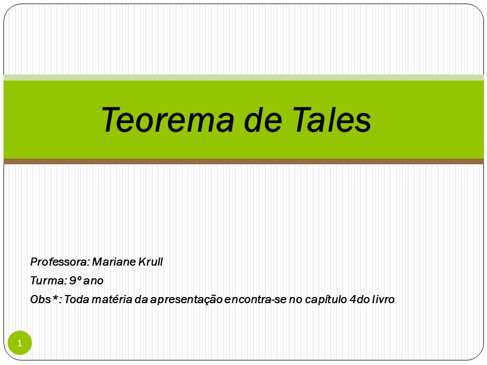 PPT - Matéria: Matemática Professora: Mariane Krull Turma: 6º ano  PowerPoint Presentation - ID:2579573