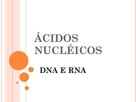 ÁCIDOS NUCLÉICOS DNA E RNA. LOCALIZAÇÃO DNA  núcleo, mitocôndrias e cloroplastos. RNA  nucléolo, ribossomos, citosol, mitocôndrias e cloroplastos.