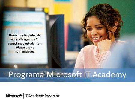 Programa Microsoft IT Academy