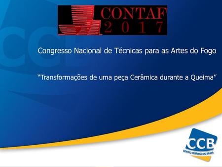 Congresso Nacional de Técnicas para as Artes do Fogo