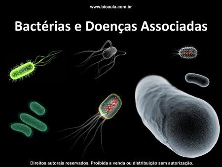Bactérias e Doenças Associadas
