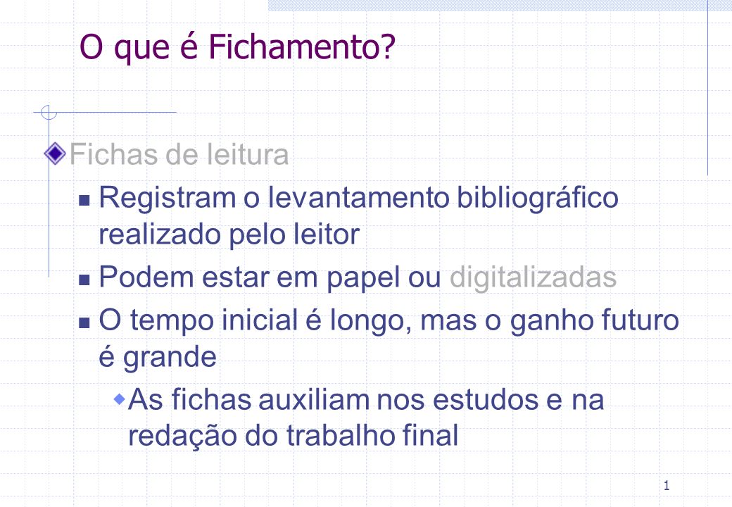 Ficha de Leitura. - ppt carregar