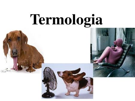 Termologia.