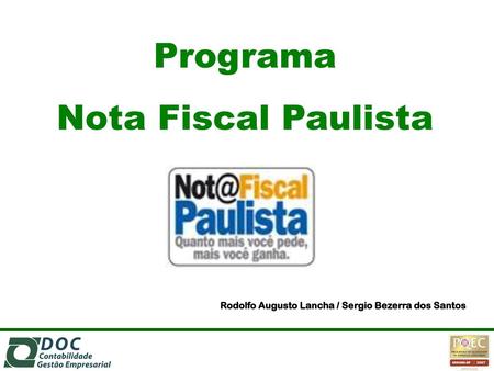Programa Nota Fiscal Paulista