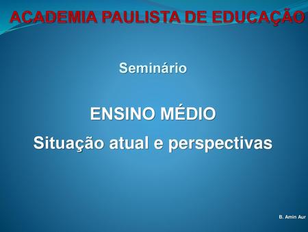 ACADEMIA PAULISTA DE EDUCAÇÃO
