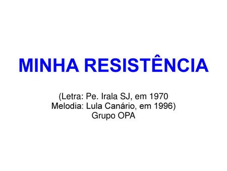 Melodia: Lula Canário, em 1996)