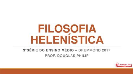 FILOSOFIA HELENÍSTICA